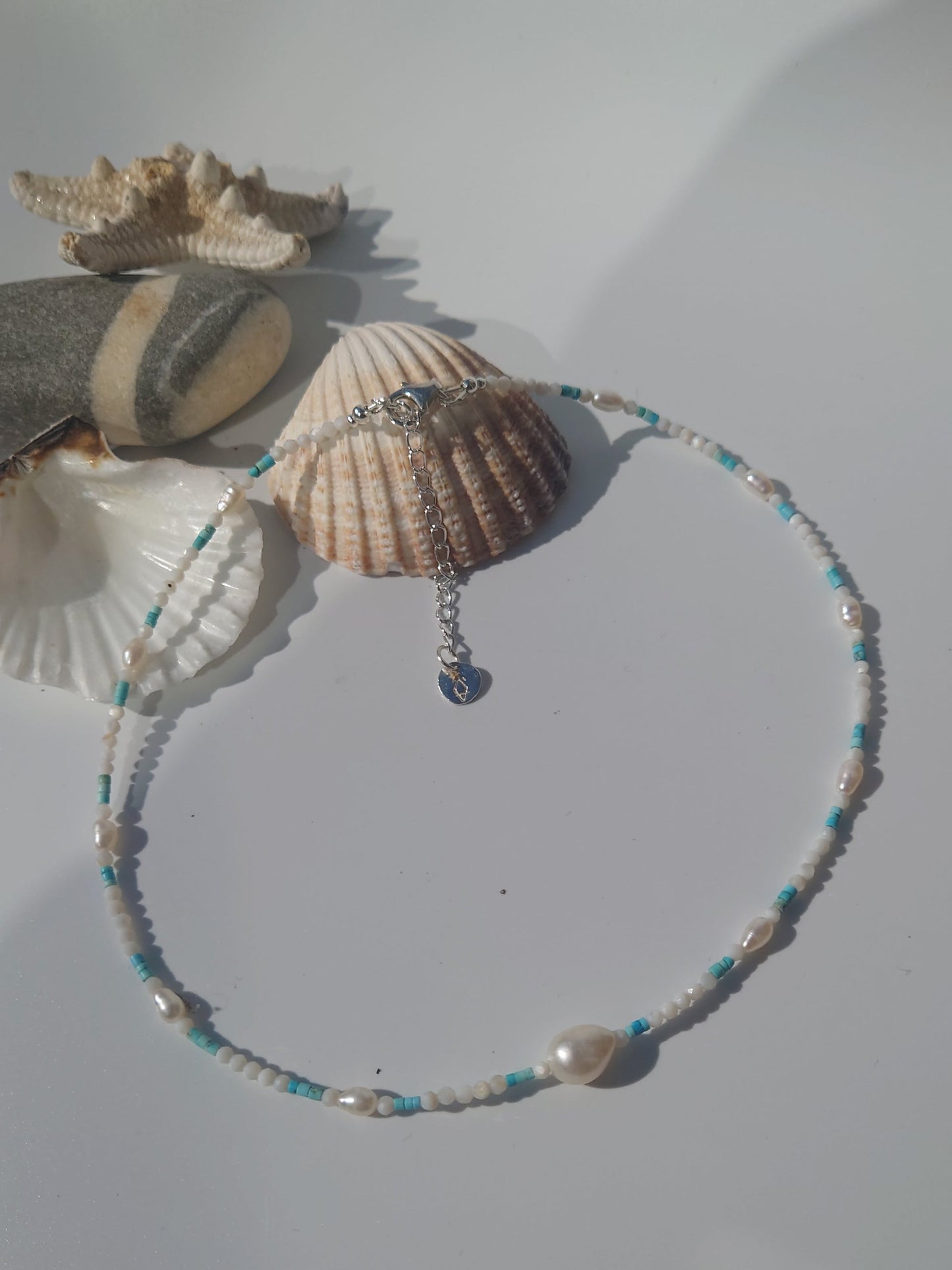 Beach Babe Pearl & Turquoise