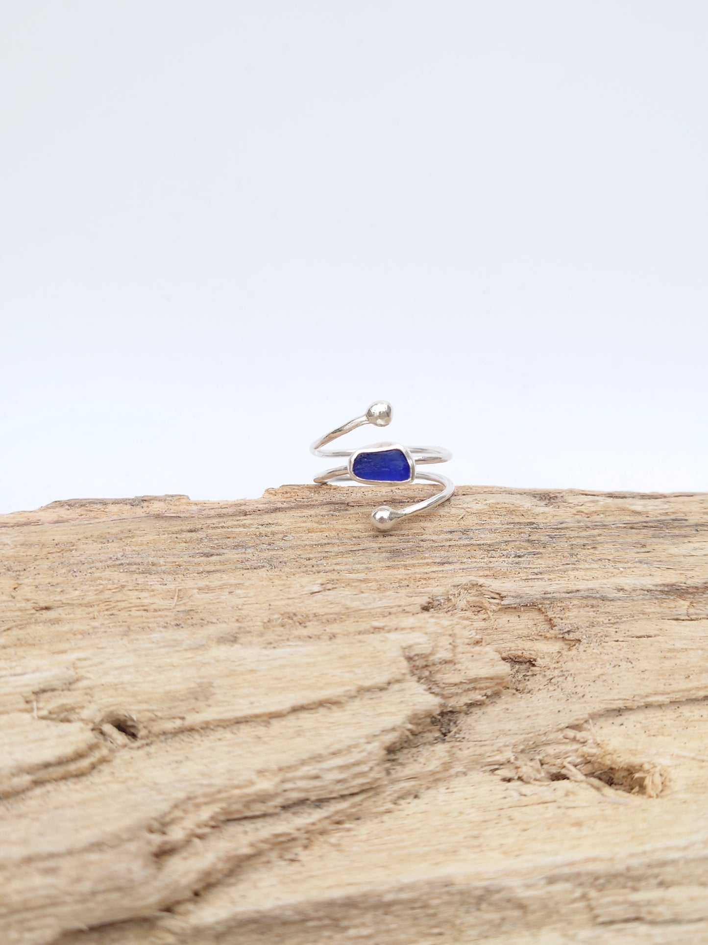 Adjustable Sea Glass Ring Collection