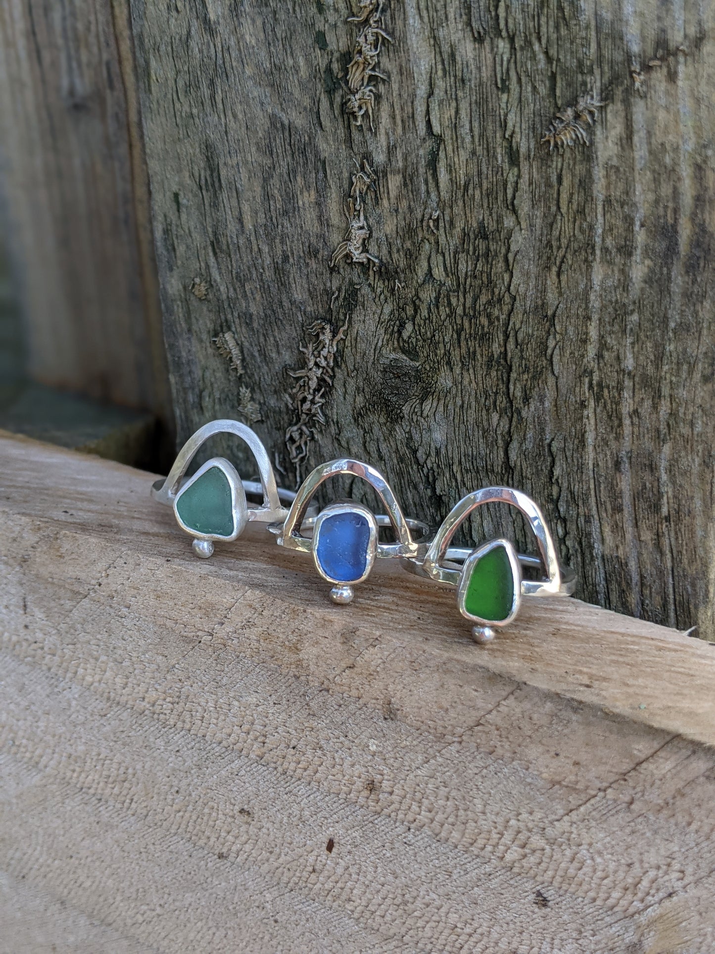 Ocean Cliffs Sea Glass Ring